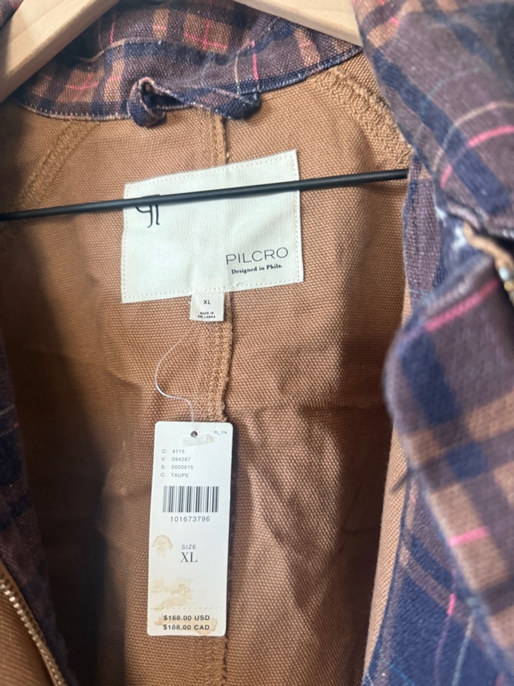 Pilcro The Lexie Cropped Workwear Jacket - Picture 4 of 7